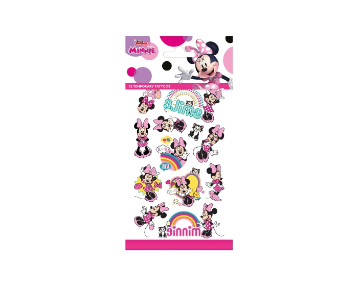 Tattoos Minnie Mouse (12dlg) afbeelding