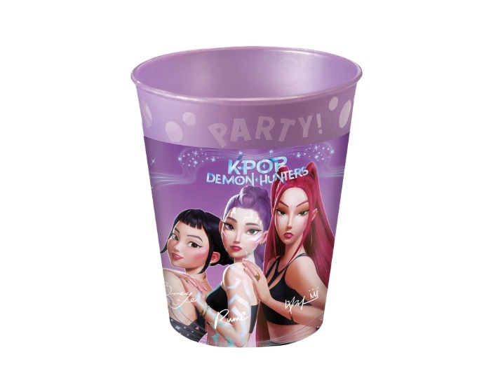 Herbruikbare Bekers KPop Demon Hunters - 250ml - 4 stuks afbeelding