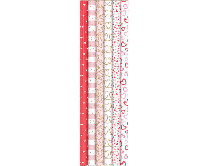 Cadeaupapier Love - 70x200cm - 5 rollen afbeelding
