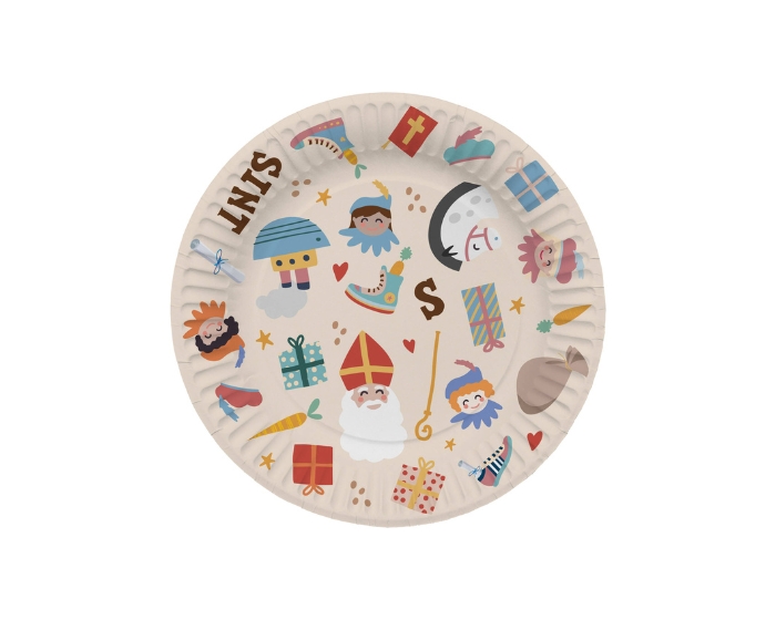 Borden - Sint&Pieten - 18cm - 8 stuks afbeelding