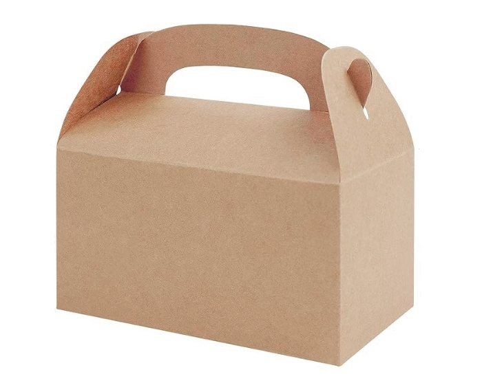 Vouwdoos'Unicolors'Kraft (6st) afbeelding