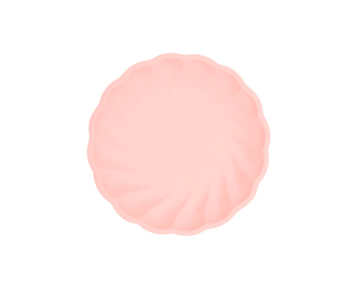 Bordjes - Bloem - Abrikoos - 18,8cm - 6 stuks afbeelding