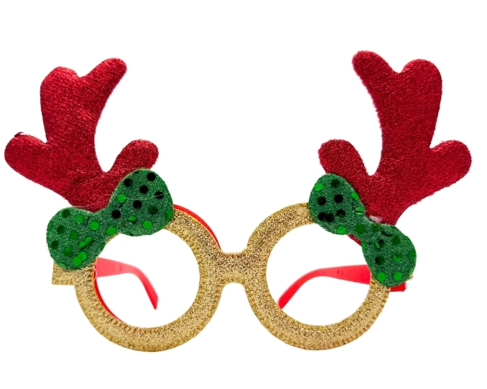 Kerstbril Rendier afbeelding