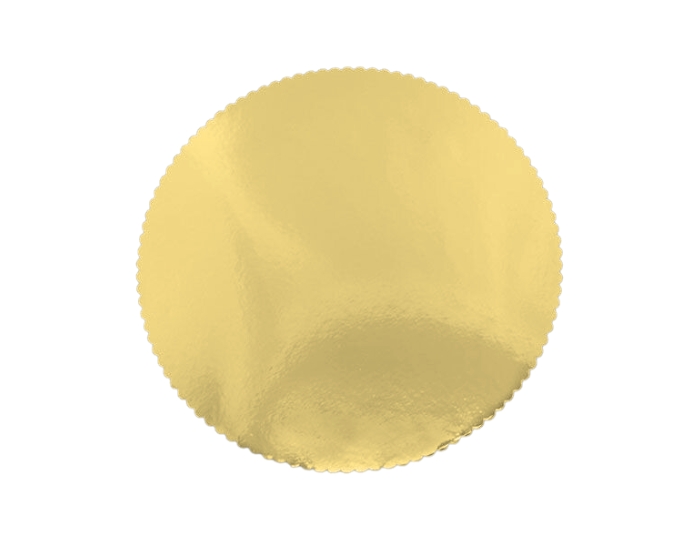 TaartkartonØ28cm Goud (5st) afbeelding