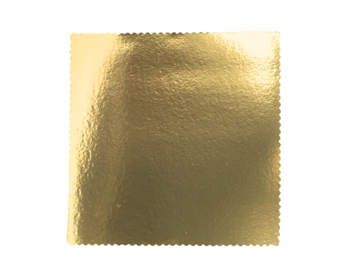 Taartkarton 25x25cm Goud (5st) afbeelding