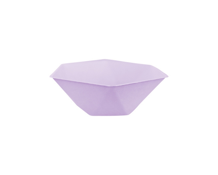 Hexagon Kommen Paars 14,8cm (6st) afbeelding