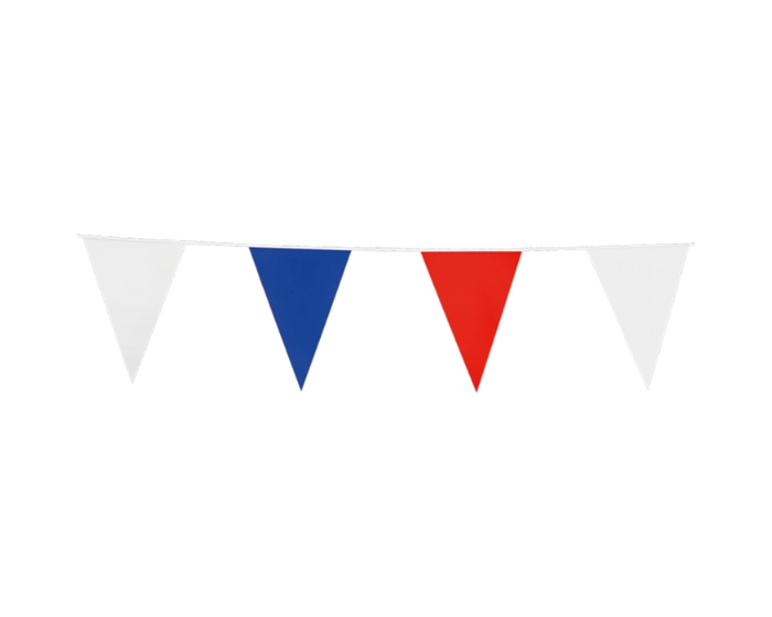 Vlaggenlijn Rood-Wit-Blauw (10m) afbeelding
