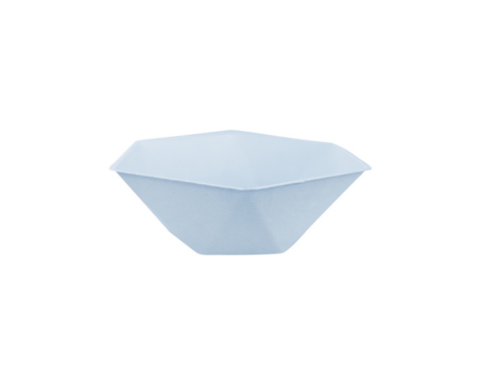 Hexagon Kommen Blauw 14,8cm (6st) afbeelding
