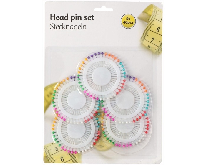 Kopspelden set - 5mm - 200 stuks afbeelding