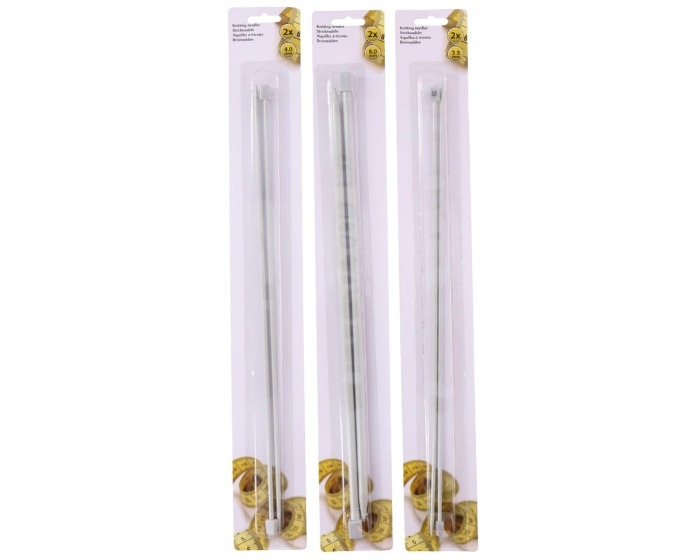 Breinaalden - 39,5cm - 2 stuks afbeelding