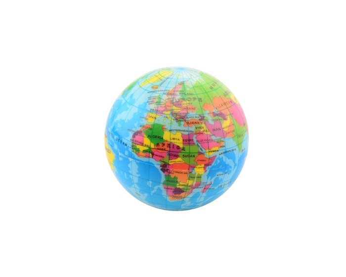Wereldbol Soft - 7cm afbeelding