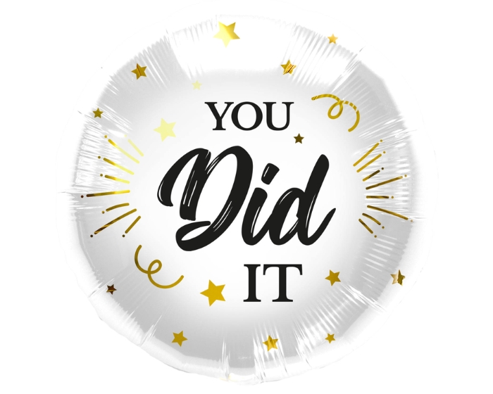 Folieballon You Did It (45cm) afbeelding