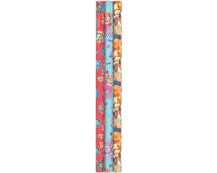 Cadeaupapier Paw Patrol - 70x200cm - 3 rollen afbeelding