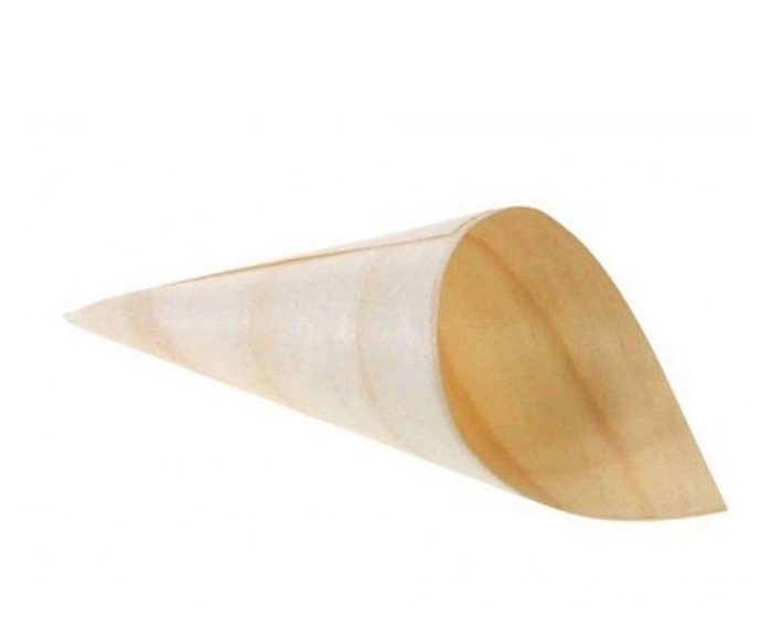 Houten Hoorntjes (8st) afbeelding