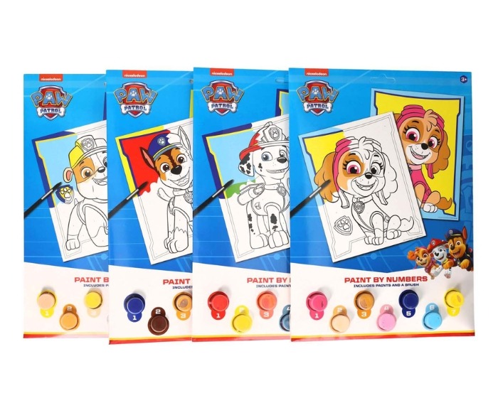 Paw Patrol Paint by Numbers afbeelding