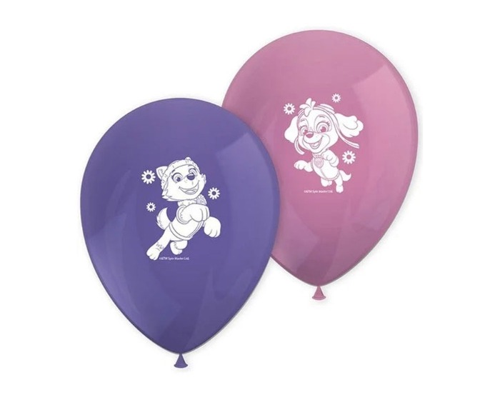 Ballonnen Paw Patrol Skye&Everest - 8 stuks afbeelding