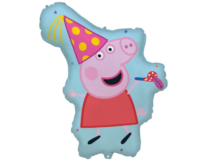 Folieballon Peppa Pig Supershape - 65x85cm afbeelding