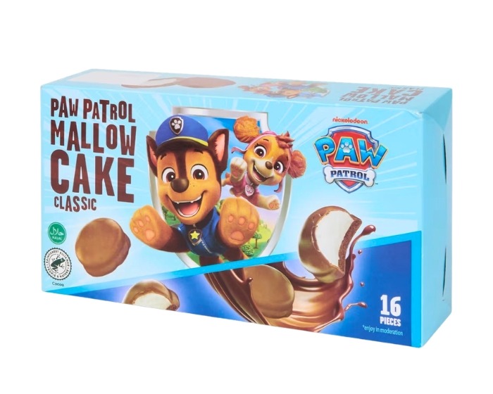 Paw Patrol Mallowcake Classic - 200 gram - 16 stuks afbeelding