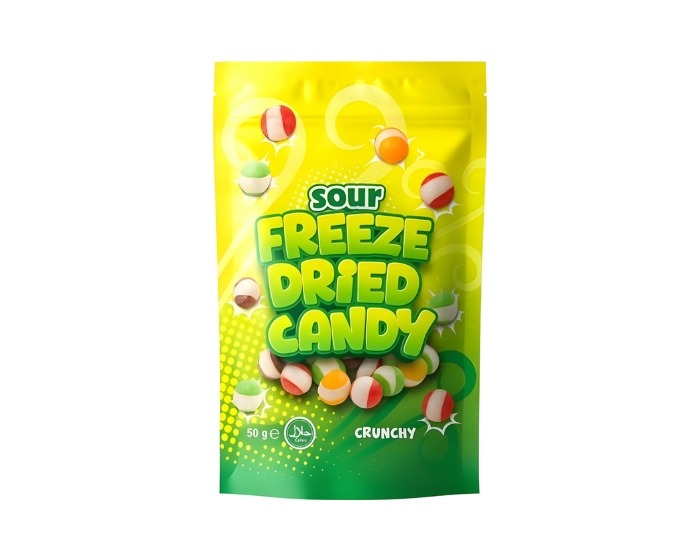Freeze Dried Candy Sour - 50 gram afbeelding