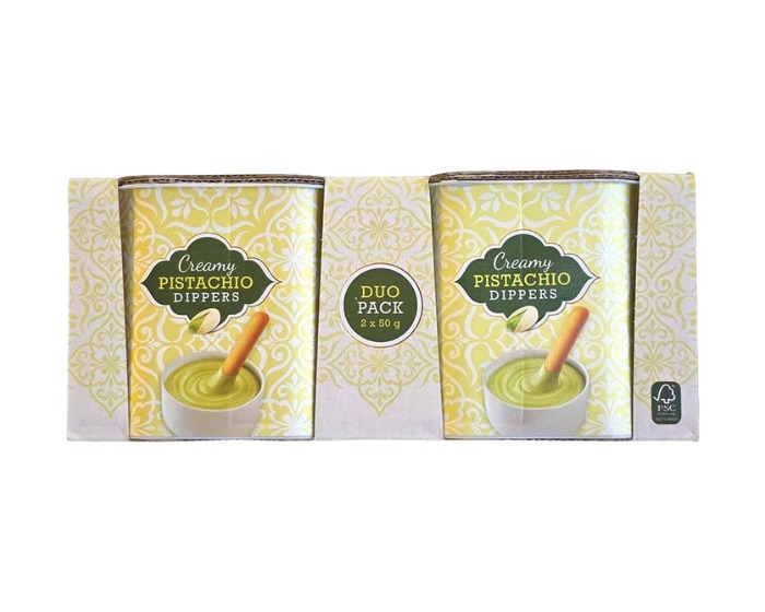 Creamy Pistachio Dippers - 50 gram - 2 stuks afbeelding
