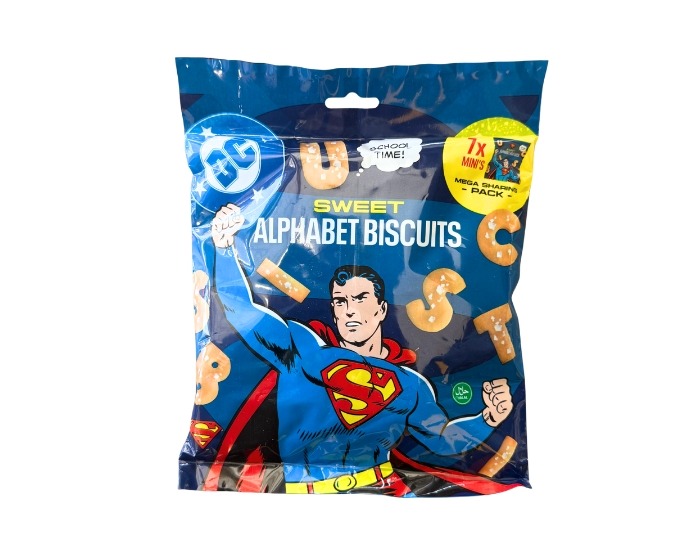 Superman School Biscuits - 7 zakjes afbeelding
