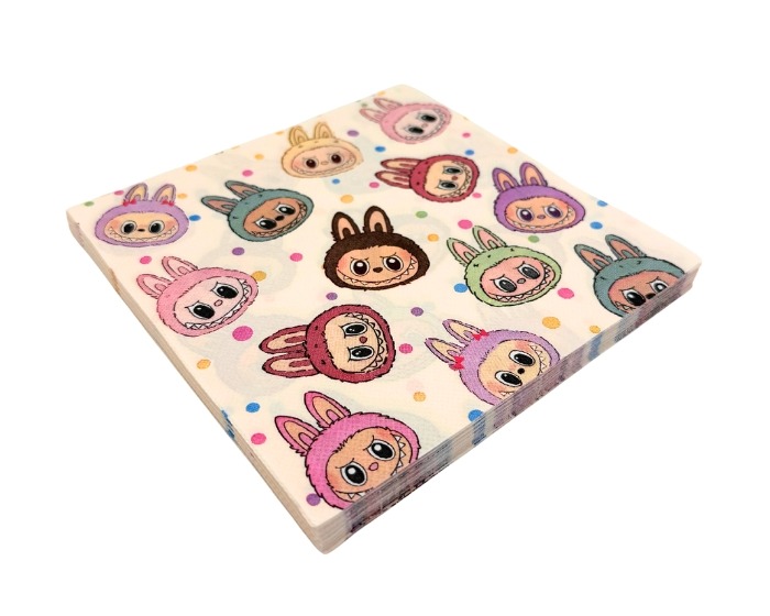 Servetten The Monsters - 33x33cm - 20 stuks afbeelding