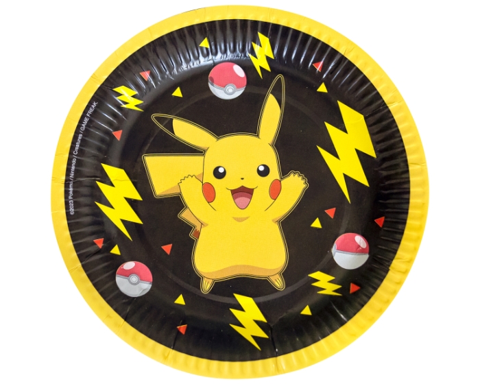 Bordjes - Pokemon - 2024 - 18cm - 8 stuks afbeelding