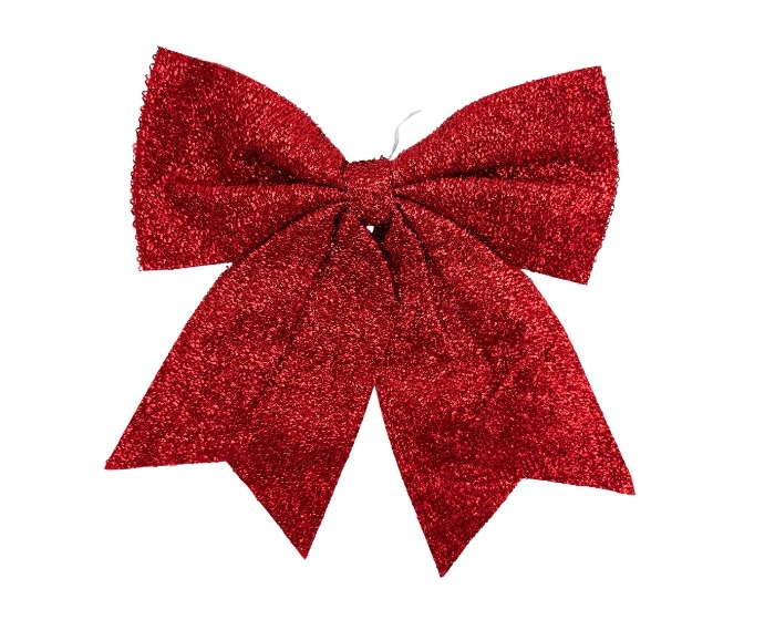 Kerststrik Rood - 25cm afbeelding