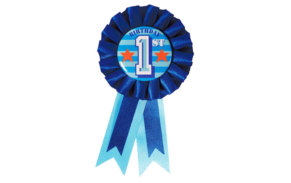 Rozet'1st Birthday' afbeelding