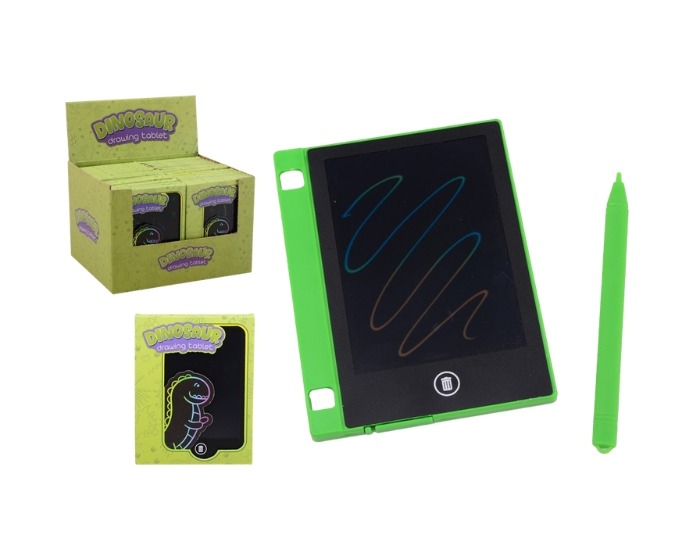 Regenboog Dino Teken Tablet - Pocket Editie afbeelding