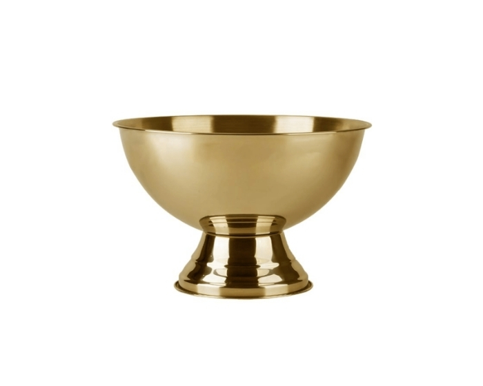 Schaaltje op Voet Goud (12cm) afbeelding