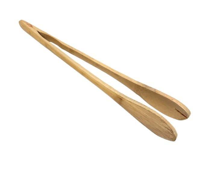 Bamboe Serveertang - Opscheplepel - 31cm afbeelding