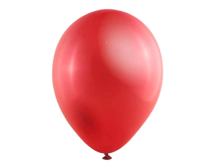 Metallic Ballonnen Rood (10st) afbeelding