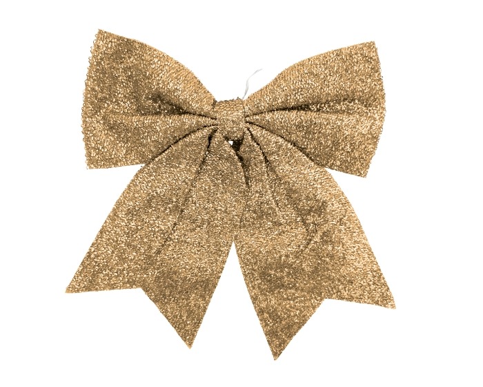 Kerststrik Goud- 25cm afbeelding