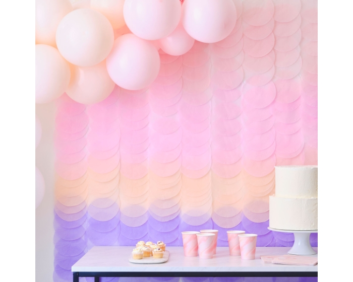 Backdrop Disc Pastel Mermaid Ginger Ray afbeelding