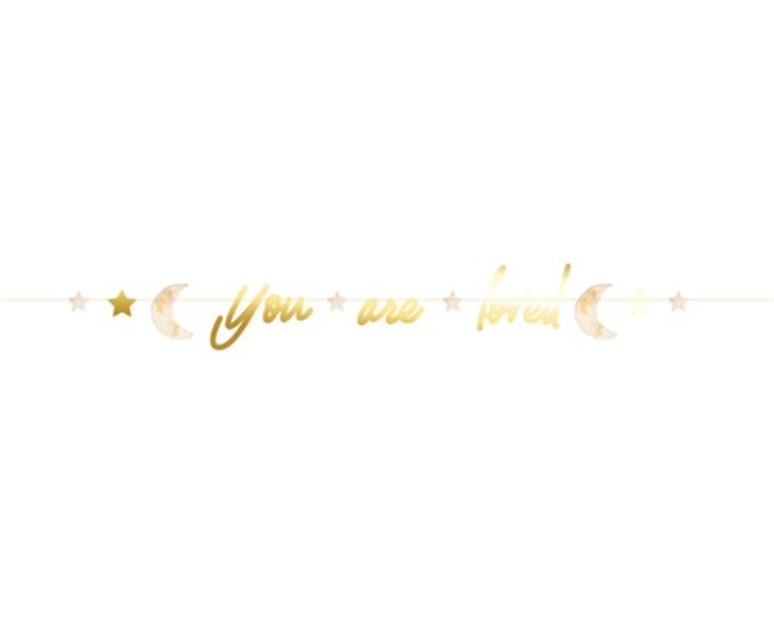 Letterslinger Baby Safari'You Are Loved'(2,5m) afbeelding