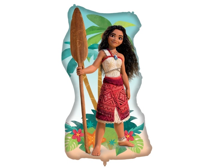 Folieballon Vaiana Supershape - 60x99cm afbeelding