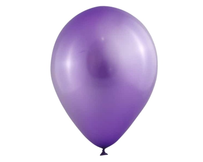 Metallic Ballonnen Paars (10st) afbeelding