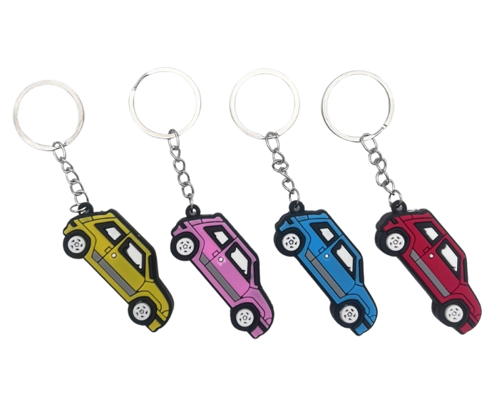 Sleutelhanger Auto (4st) afbeelding