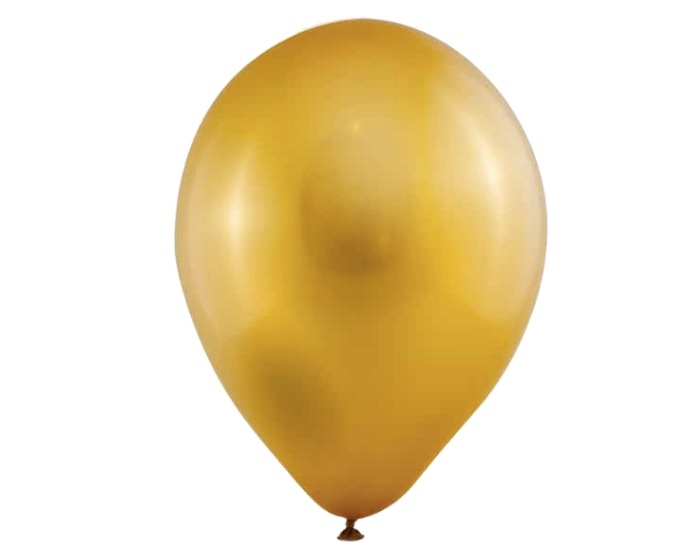 (10st) Metallic Ballonnen Goud afbeelding