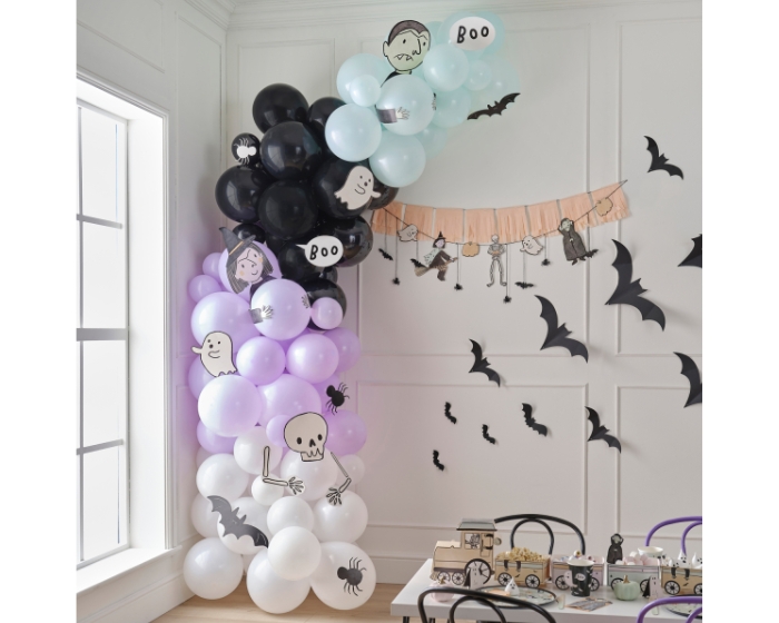 Ballonnenboog Halloween Spookfiguren Ginger Ray afbeelding