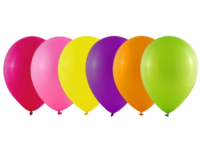 Ballonnen Neon - 28cm - 10 stuks afbeelding