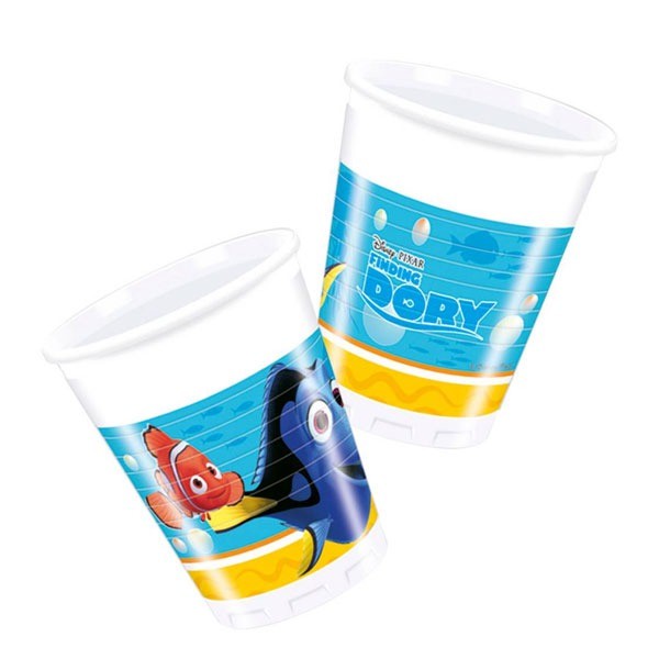 Bekers Finding Dory - 8 stuks afbeelding