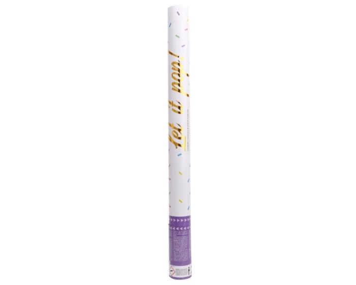 Confetti Kanon Multikleur Folie - 60cm afbeelding