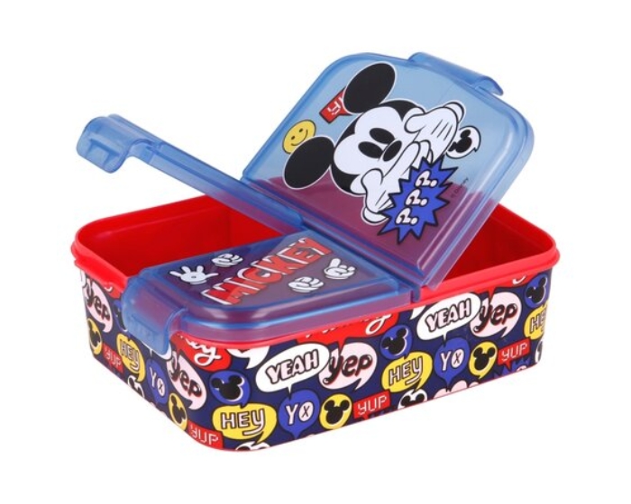 Mickey Mouse Broodtrommel 3-Vaks afbeelding