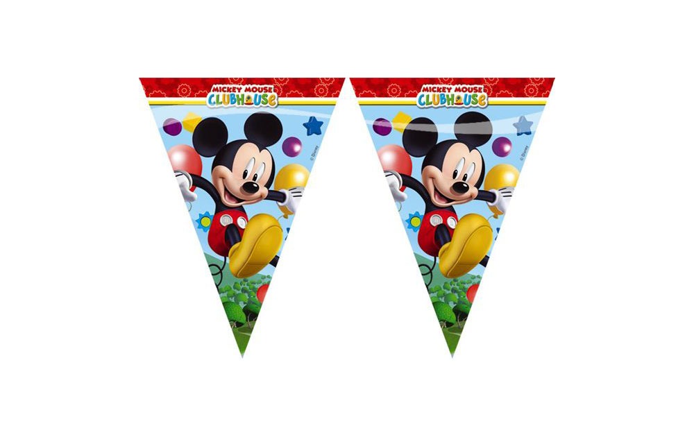 Vlaggenlijn Mickey Mouse afbeelding
