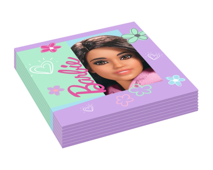 Servetten Barbie Sweet Life (16st) afbeelding