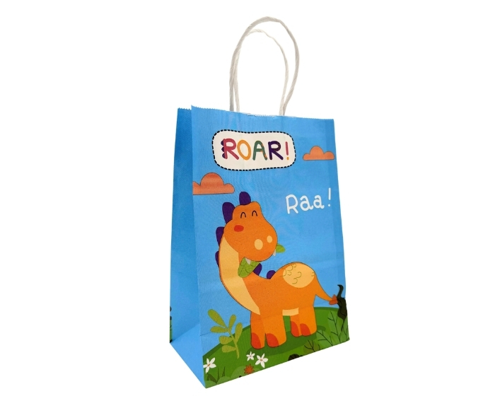 Cadeautasjes Dinosaurus Roar! - 6 stuks afbeelding