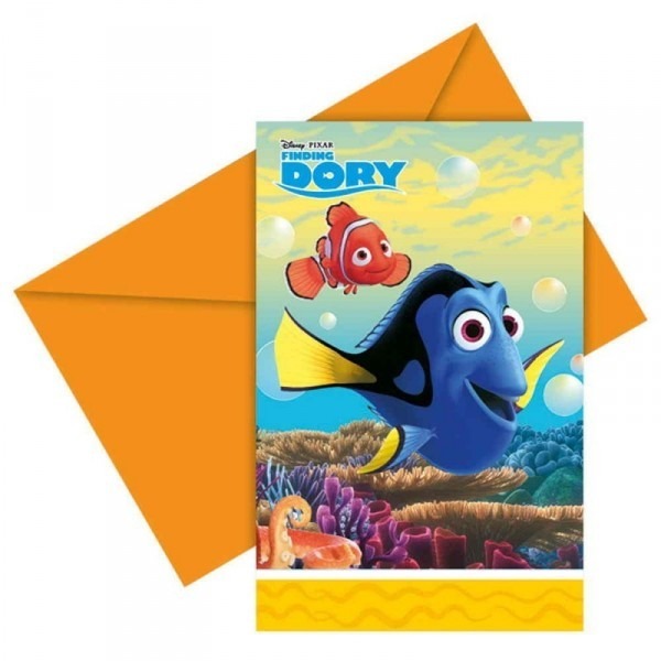 Uitnodiging'Finding Dory' afbeelding