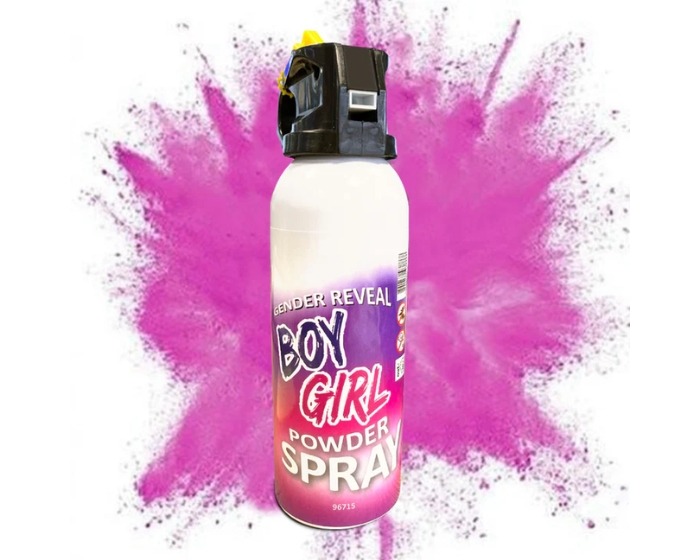 Gender Reveal Powder Spray - Roze afbeelding